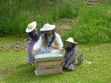 Návštěva u včelaře a v oboře